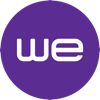 WE Telecom's logo